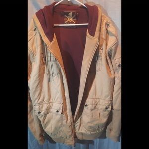 Men’s coogi jacket slight damage priced according